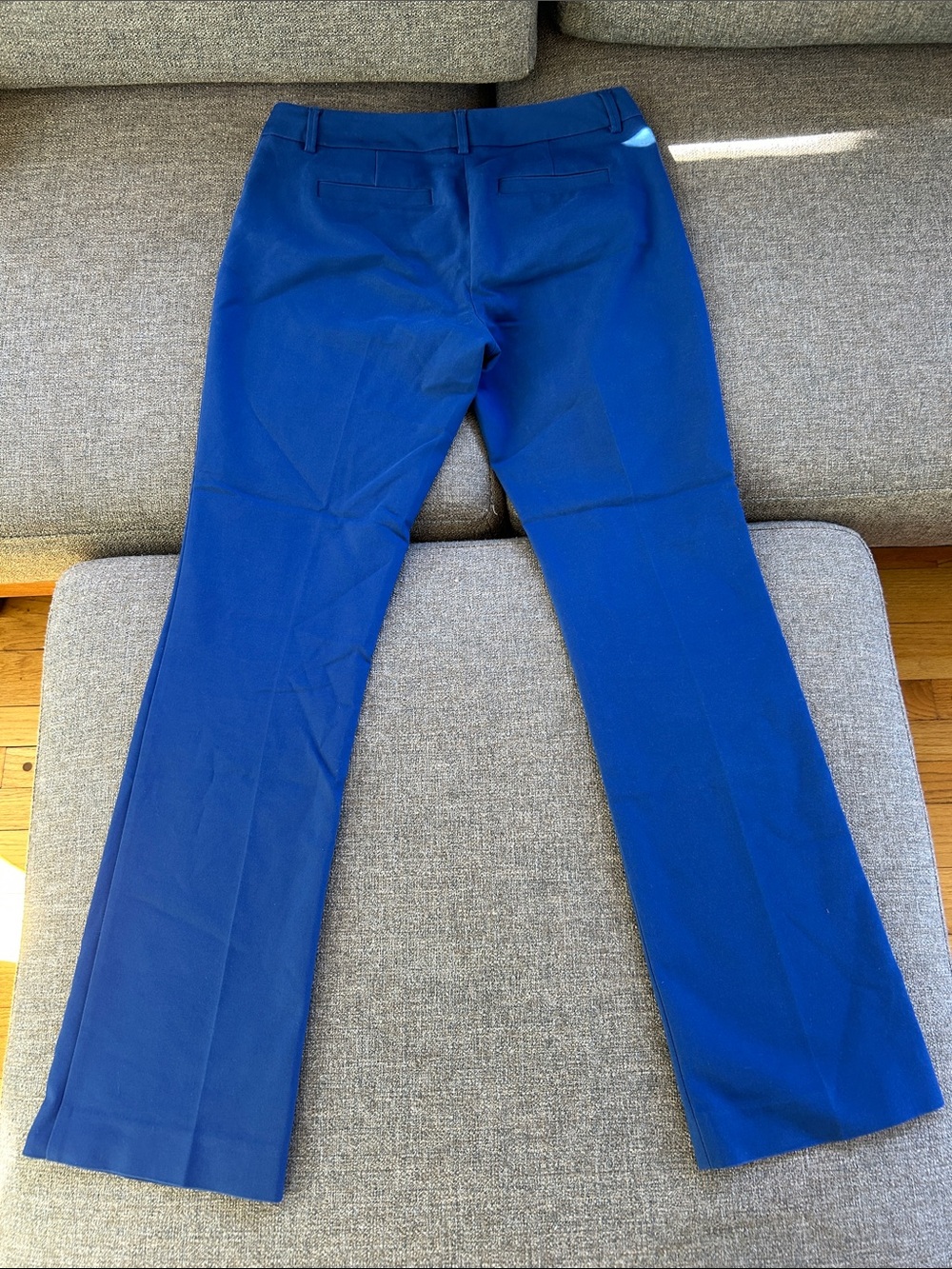 Express Women's Royal Blue Wide Leg Jeans - Picture 4 of 4